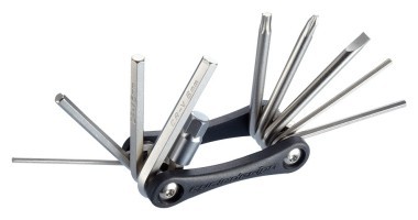 Мультитул складной для велосипеда Cycledesign 8 FUNC Black/Nickel (TO0017)