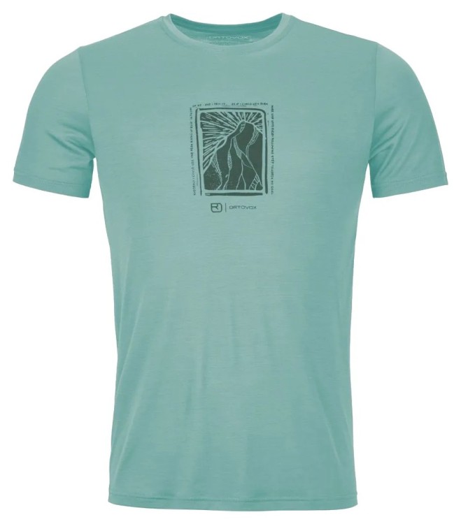 Футболка Ortovox 120 Cool Tec Mtn Cut Ts Wmn, GRG_025.001.1218