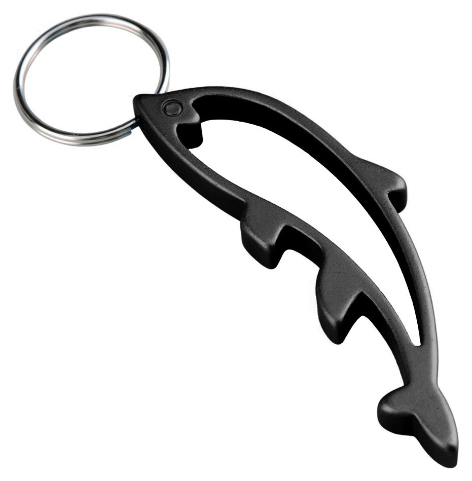 Munkees 3440 брелок-відкривачка Dolphin black, 3440-BK