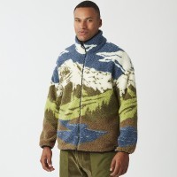 Picture Organic куртка флісова Hafdals cloudy landscape men L