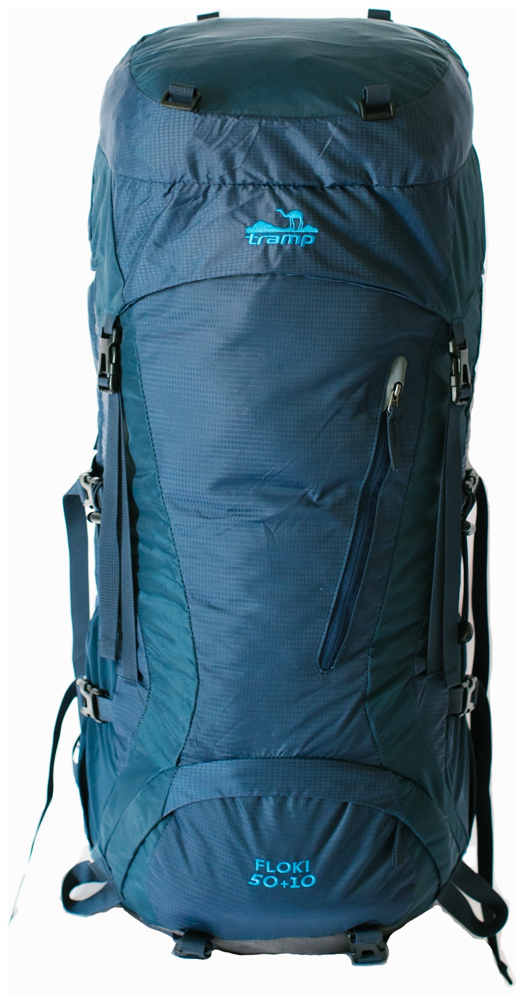 Рюкзак Tramp Floki туристический синий/т.синий 50+10л UTRP-046, UTRP-046-blue