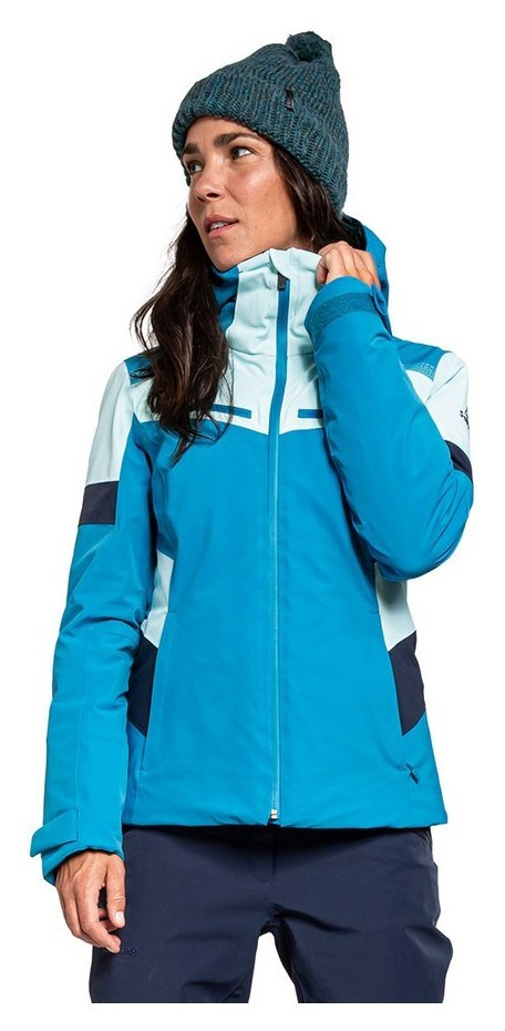 Куртка женская утепленная Schoeffel SKI JACKET PAZNAUN L 40 Eastern blue 7345 (10-12738-WRH), RCH_433090030