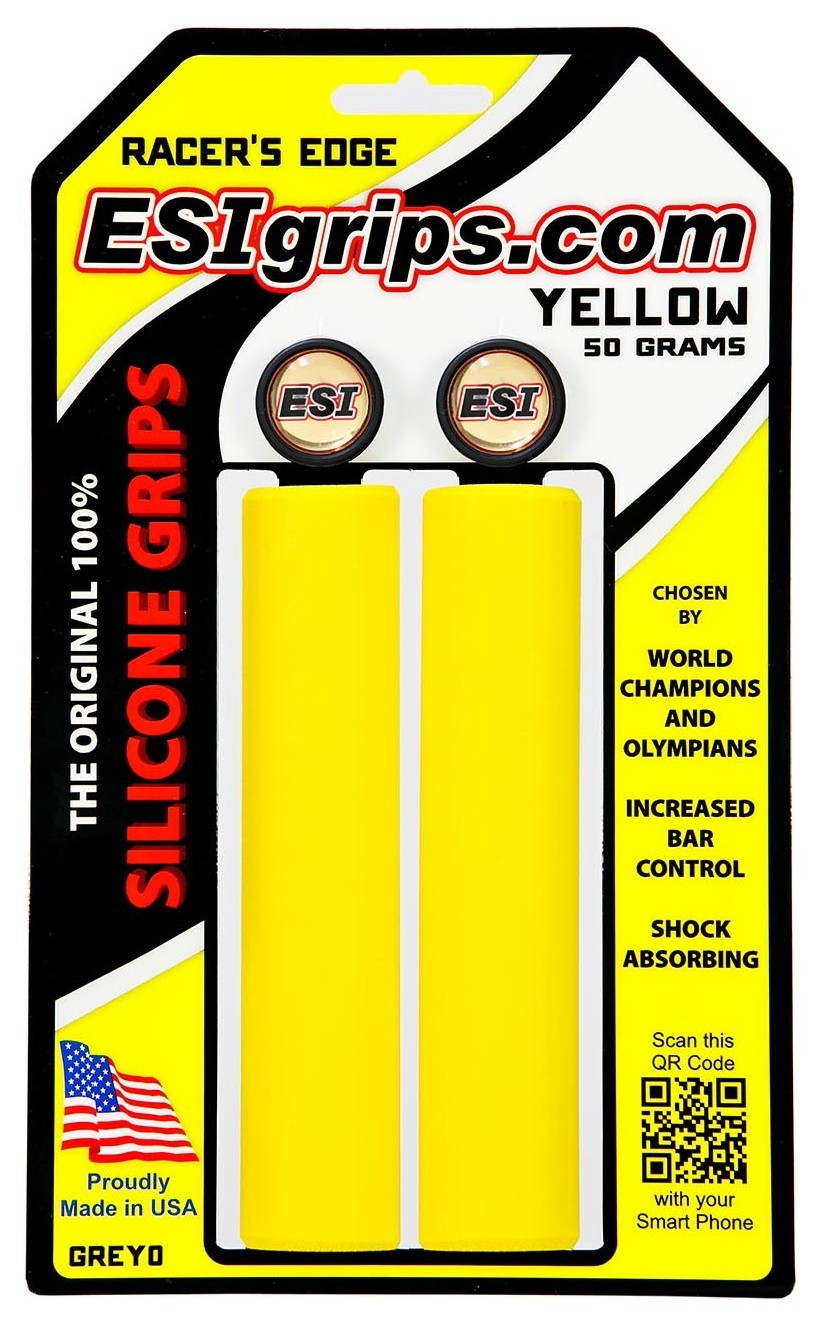 Гріпси ESI Racer's Edge Yelllow (жовті), OBOD_GREY0