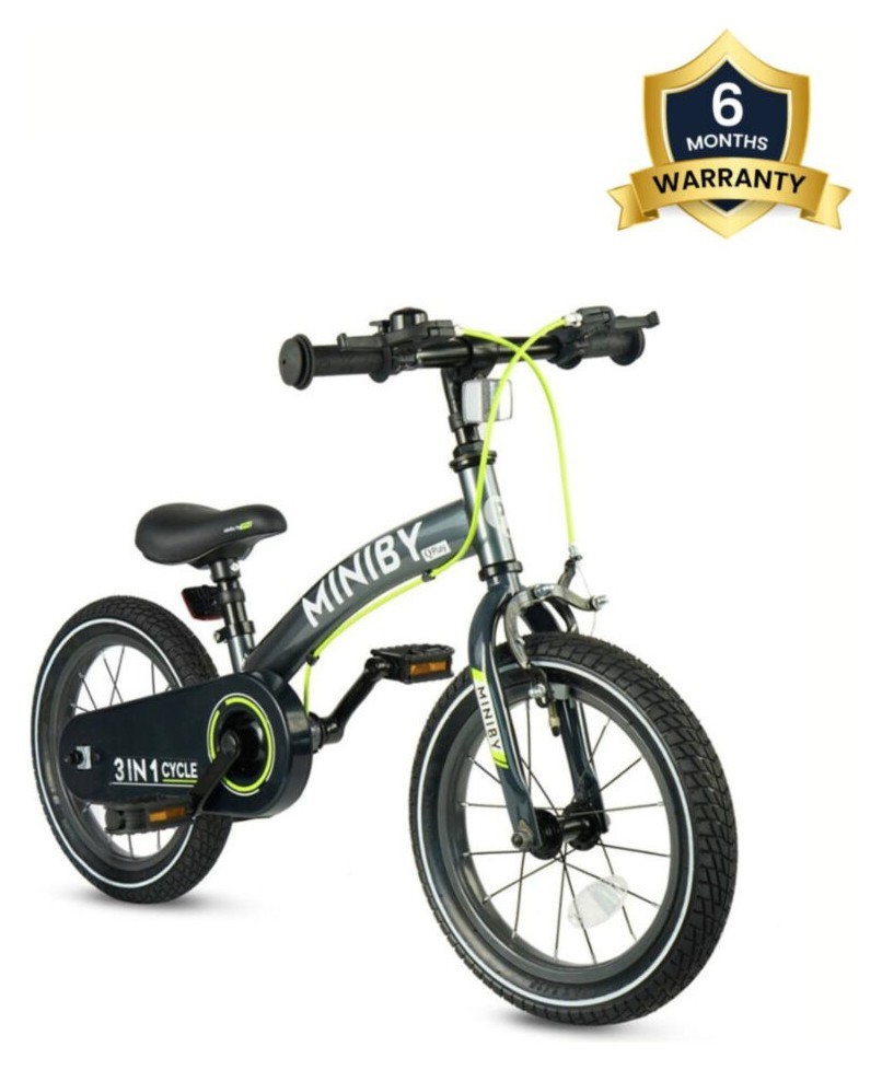 Велосипед 3in1 Q PLAY MINIBY Grey (Blue), MRTN_3705