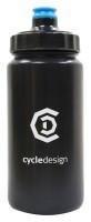 Фляга для воды Cycledesign LDPE 600мл Black (WB0048)