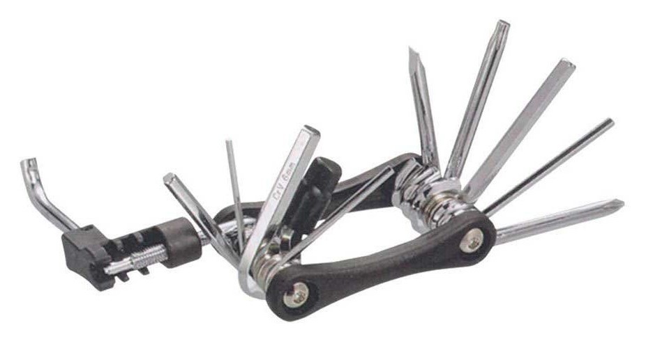 Мультитул складной для велосипеда Cycledesign FUNC 11 Black/Nickel (TO0016) V, RCH_22820