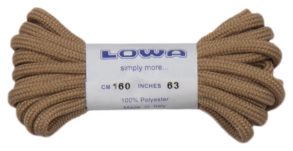 LOWA шнурки Zephyr 160 cm coyote, 830504-0731