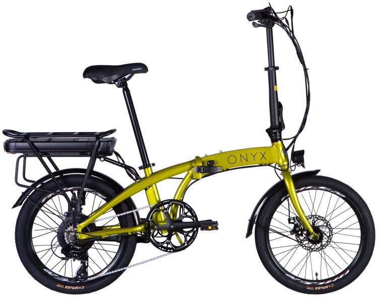 Велосипед з електроприводом 20" AL Dorozhnik eONYX DD FR рама-11" 36B 12.5А*г 500Вт гірчичний (матовий) YS 3043 2025, ELB-D-20-052
