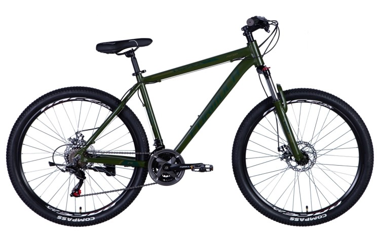 Велосипед 27.5" Formula MOTION 2024 (темно-зеленый (м)), OPS-FR-27.5-209