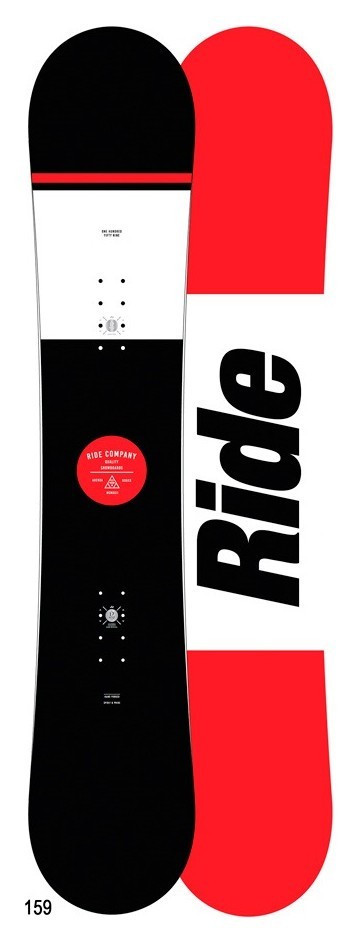 Сноуборд Ride Agenda 156 Black/Red/White (12A0025.1.1.) 21644, RCH_21644