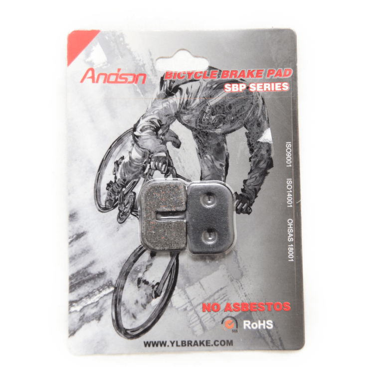 Колодки гальмові Andson YL-1003 диск. гальмо до-кт (Avid 79cc, Mini Bike Rear, MBX10, Motovox, ATV), 3407861