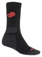 Носки Sensor Expedition Merino black/red 13200081, SU41EM-black-red
