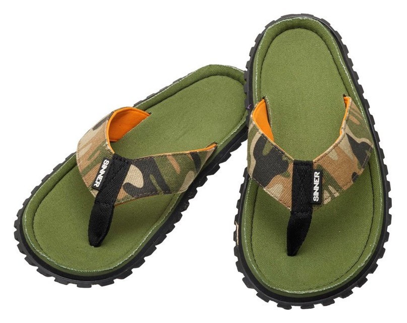 Сланцы мужские Sinner BEACH SLAPS IIII M 40.0 EU Green camo (SIAC-595-75), RCH_14014