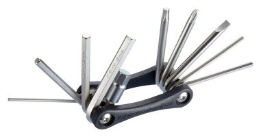 Мультитул складной для велосипеда Cycledesign FUNC 10 Black/Nickel (TO0015)