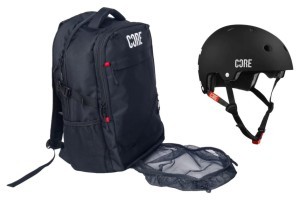Рюкзак CORE Helmet Backpack V2 — Black