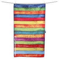 Рушник Lifeventure Soft Fibre Printed Striped Planks Giant