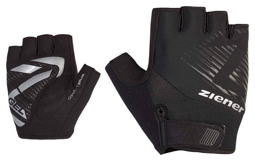 Ziener велоперчатки Curdt black 10, 411002-12-10