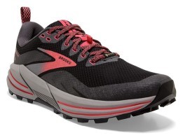 Кроссовки женские Brooks CASCADIA 16 GTX W 38 (7.0US) Black/blackened pearl/coral (1203641B071)