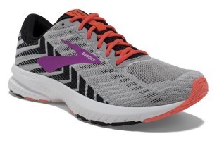 Кросівки жіночі Brooks LAUNCH 6 W 41 (9.5US) Grey/black/purple (1202851B027)