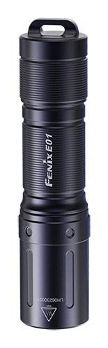 Ліхтар ручний Fenix E01 V2.0 чорний, FNR_E01V20blk
