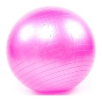 Мяч фитнес World Sport, 75см гладкий (1000гр) GymBall, розовый