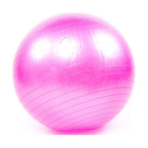 Мяч фітнес World Sport, 75см гладкий (1000гр) GymBall, рожевий, 5977251