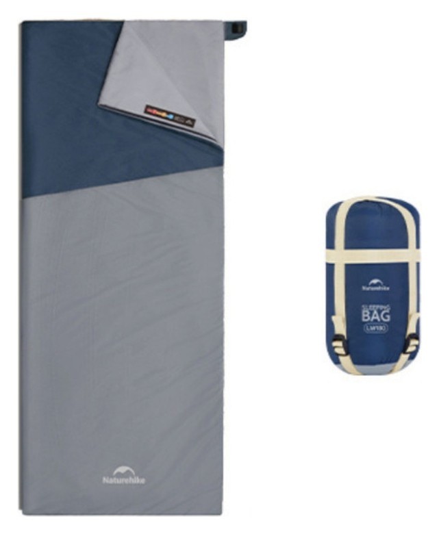 Спальный мешок Naturehike LW180 CNK2550WS026 Sunny Day PL01, (14°C) XL синий, FNR_6977465868602