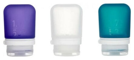 Набор силиконовых бутылочек Humangear GoToob+ 3-Pack Small