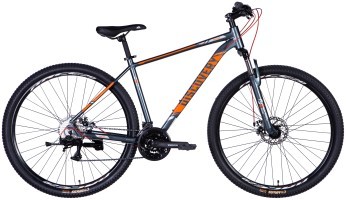 Велосипед AL 29" Discovery BASTION DD CS рама-19" сіро-помаранчевий 2025
