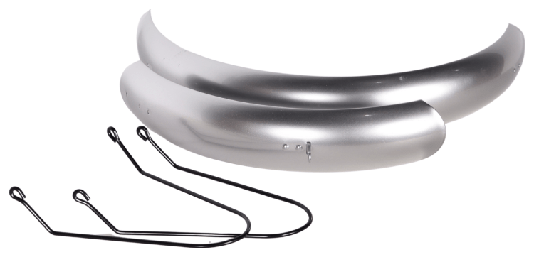Крылья 18" ST eELDORADO серебристый со стойкой,, MUD-18-016