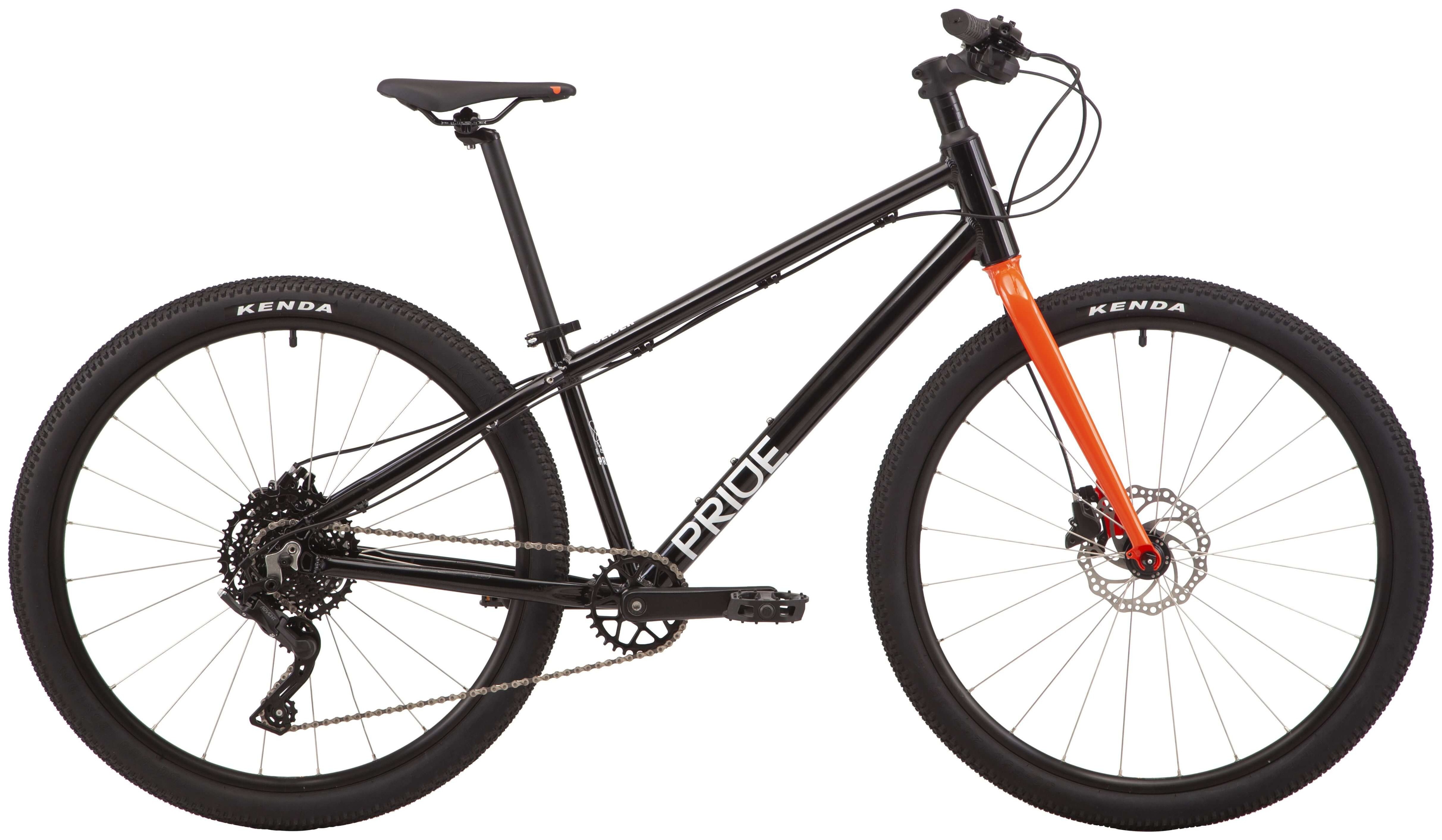 Велосипед 26" Pride GLIDER 6.2 restock 2025 чорний, SKD-34-85