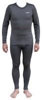 Термобілизна чоловіча Tramp Warm Soft комплект (футболка+штани) сірий UTRUM-019-grey, UTRUM-019-grey-2XL