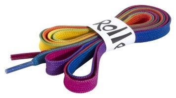 Rio Roller шнурки Laces 180 cm rainbow
