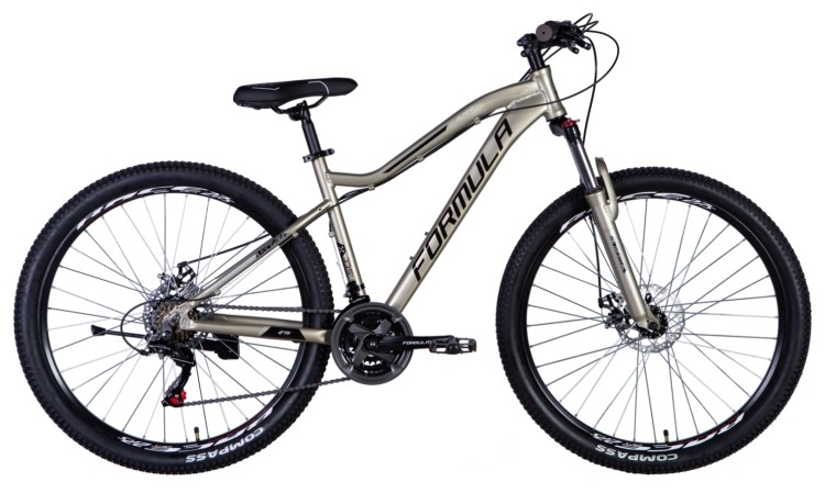 Велосипед 27.5" Formula ALPINA 2024 (серо-розовый (м)), OPS-FR-27.5-213