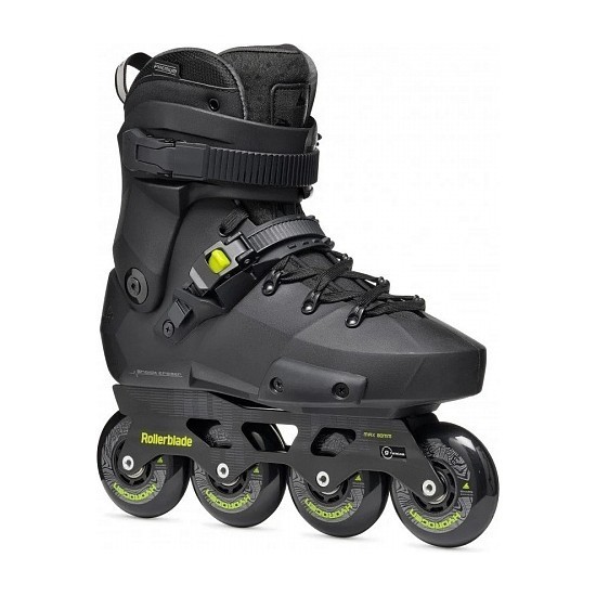 Ролики Rollerblade Twister XT Black Lime 2024, 07221000-1A1-290