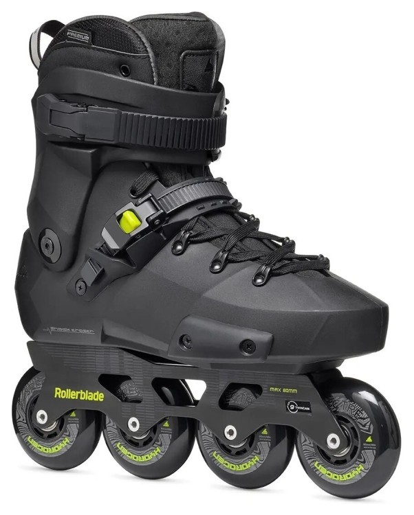 Ролики Rollerblade Twister XT Black Lime, 07221000-1A1-290