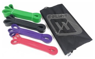 Гумові петлі EasyFit: набір 2-65 кг (4 шт)