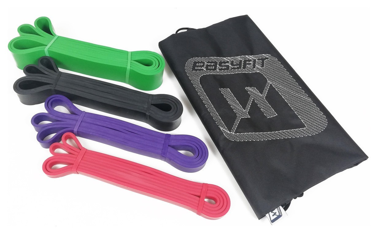 Гумові петлі EasyFit: набір 2-65 кг (4 шт), EFIT_EF-2654