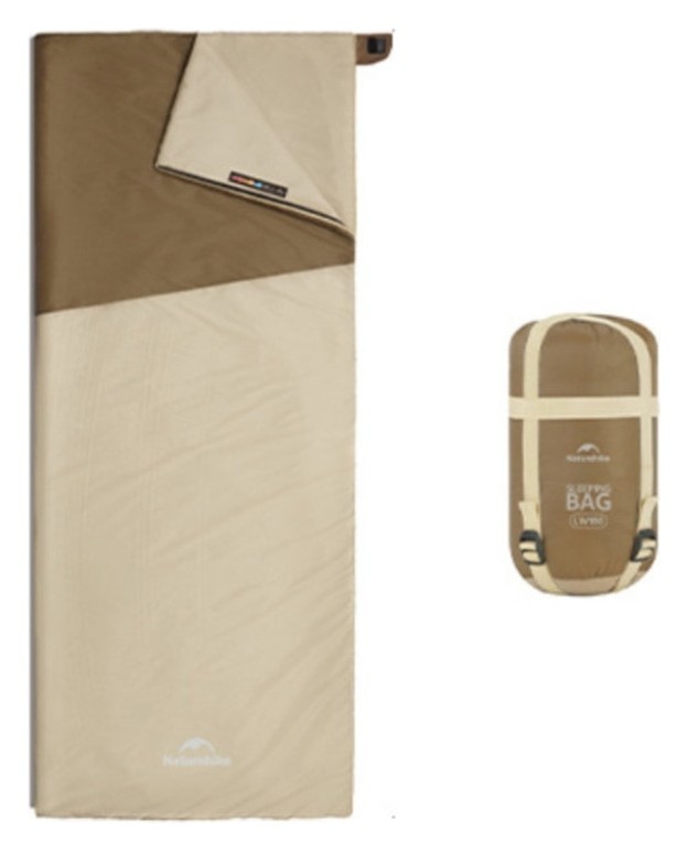 Спальный мешок Naturehike LW180 CNK2550WS026 Sunny Day PL01, (14°C) XL коричневый, FNR_6977465868619