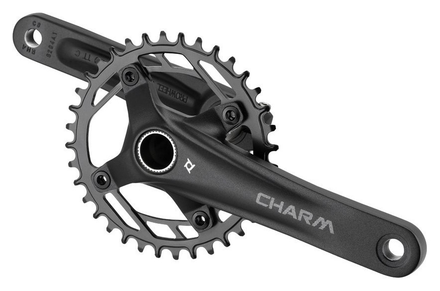 Шатуни велосипедні (комплект) Pro Wheel CHARM-FD04S-TT 34T 175мм Black (CK0743), RCH_19866