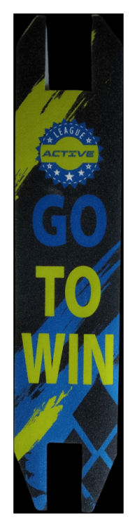 Гриптейп (Наждак, Шкурка) для ТС Avtive 108 х 495 мм, "Go to Win" Размер 108 мм х 495 мм (1 шт - 1,2$) - 5 шт, MRTN_2213