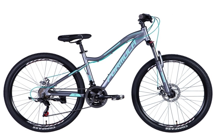 Велосипед 26" Formula ALPINA 2024 (серый (м)), OPS-FR-26-713