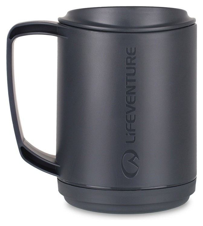 Lifeventure кружка Insulated Ellipse Mug graphite, 74041