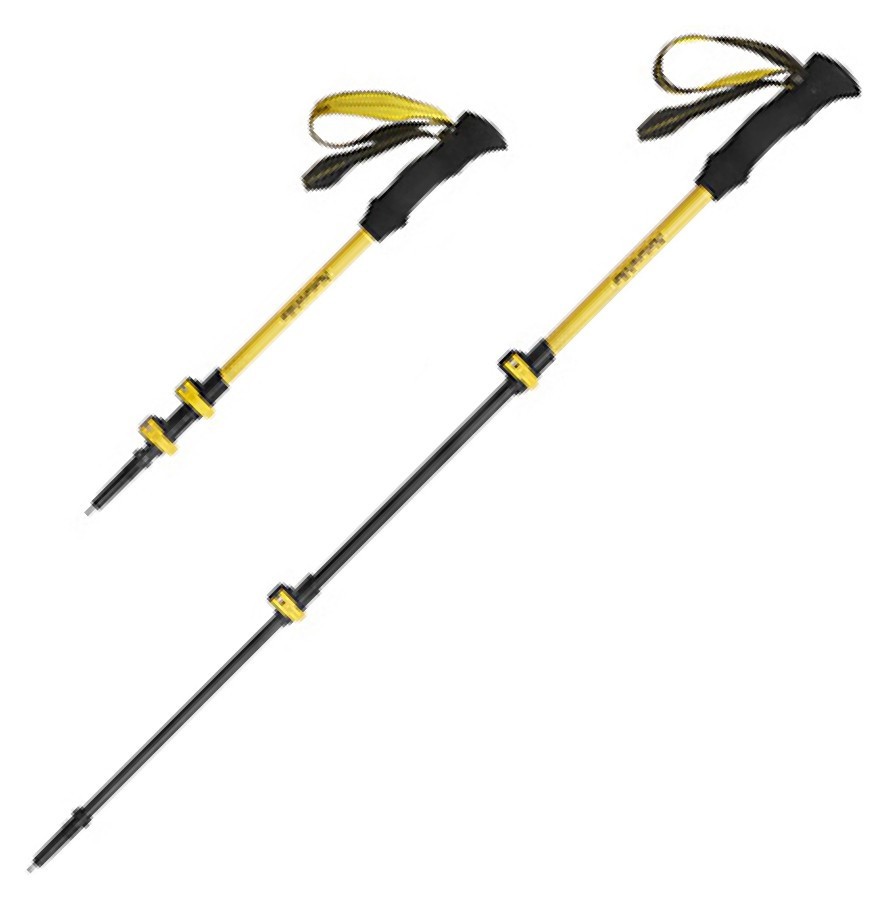 Трекінгова палиця Naturehike CNK2300DS010, 100 см, жовта, FNR_6976023923524