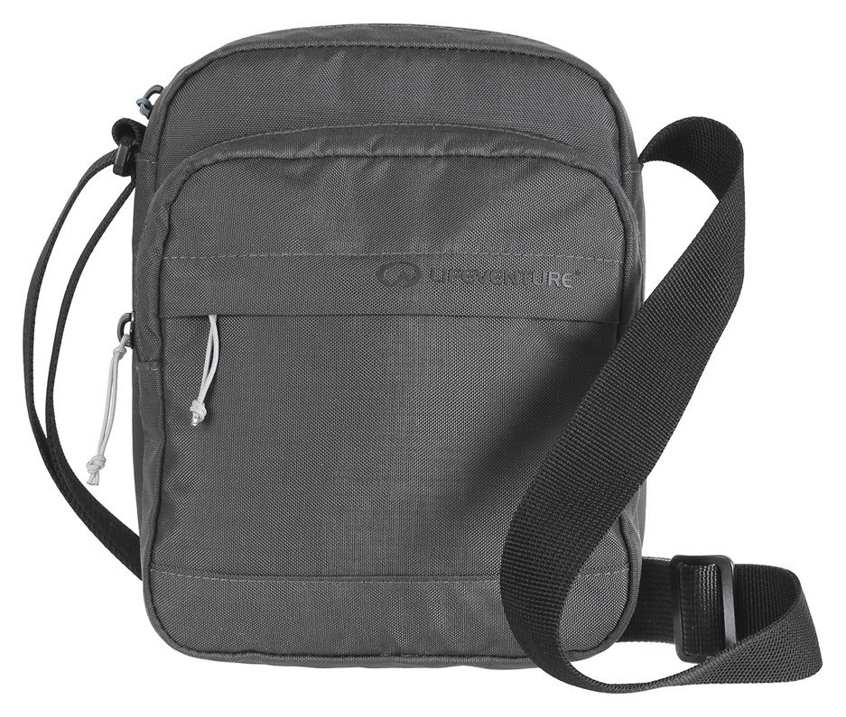 Lifeventure сумка Recycled RFID Shoulder Bag grey, 68801