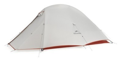 Палатка сверхлегкая двухместная с футпринтом Naturehike Cloud Up Pro CNK2350WS020, 20D, светлая серая