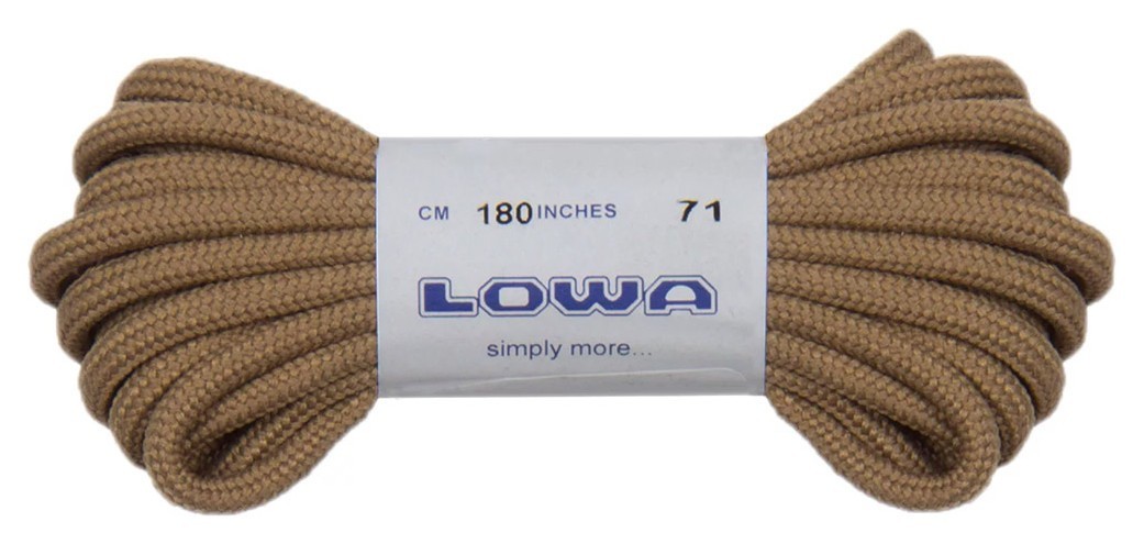 LOWA шнурки Zephyr 180 cm coyote, 830502-0731