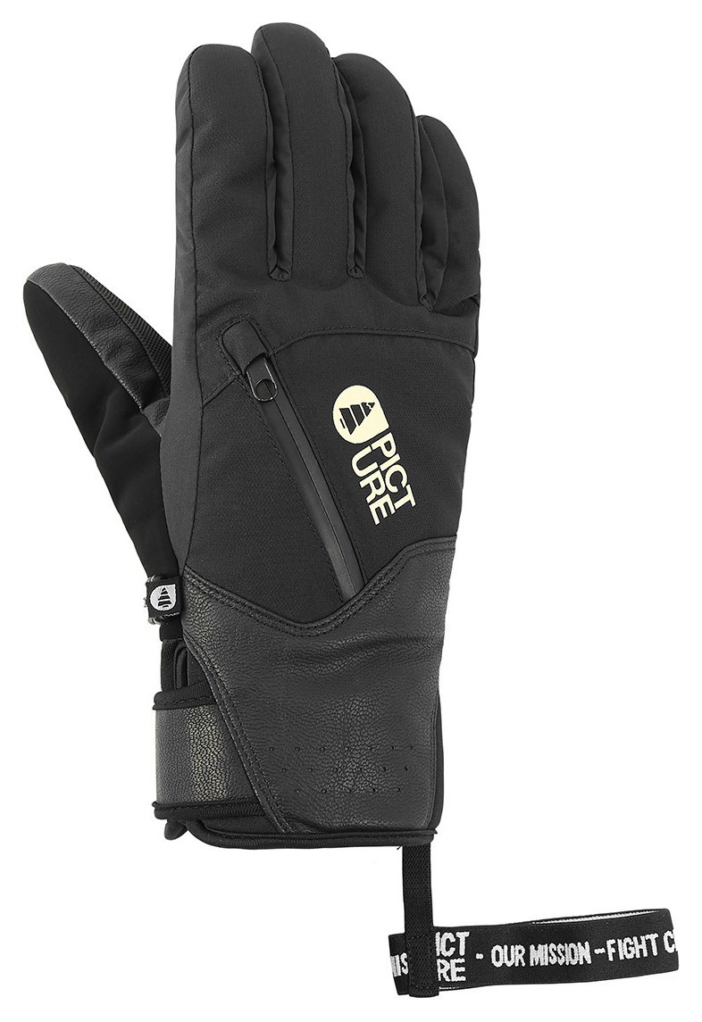 Picture Organic рукавички лижні Kakisa W black 6, GT0186A-6