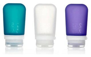 Набор силиконовых бутылочек Humangear GoToob+ 3-Pack Medium