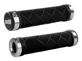 Гріпси ODI Cross Trainer MTB Lock-On Bonus Pack чорні із сріблястими замками